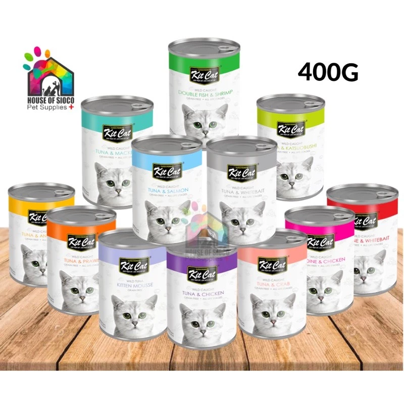 Kit Cat Grain-Free Wet Food 400g