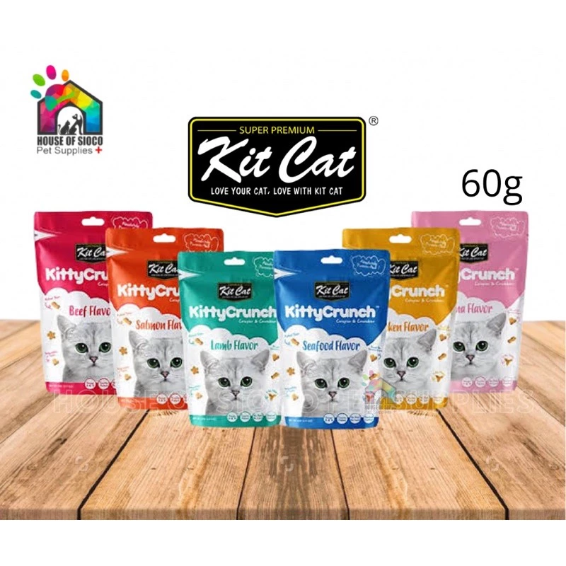 Kit Cat Kitty Crunch Cat Treats 60g