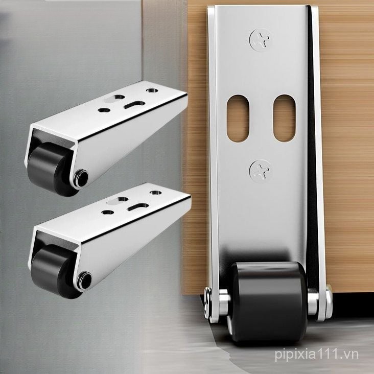 #Door Drooping Universal Sliding Gate Guide Wheel Vertical Hinged Door Base Support Wheel Aluminum Alloy Sliding Door Sliding Gate Pulley Lower Wheel