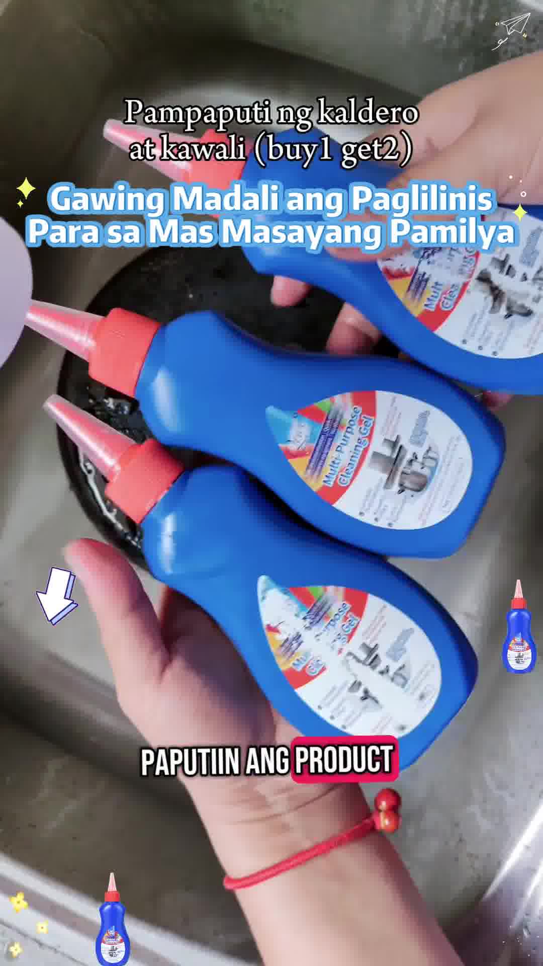 Napaka ka galing na Black pot cleaner✨🤩 #qewe #cookingpotcleaner #pancleaner #kitchenmusthaves #kitchenhack #kitchenessentials#Multi-purpose cleaner