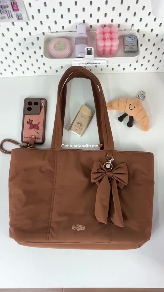 Soft and light☁️Girl，I have already prepared a back to school tote for u💞#bagsmart#Totebag#Shouldbag#Fashionitems#Backtoschool#handbag