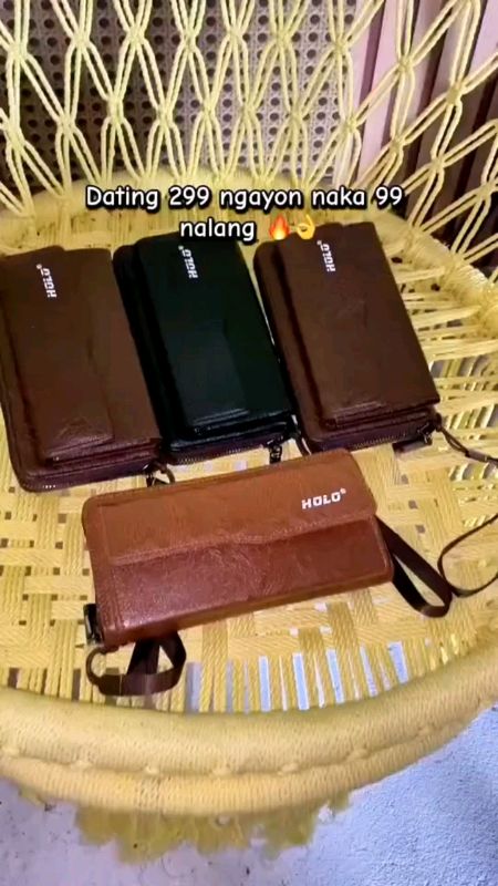 Holo Men's Wallet Business Style #MasMuraSaShopee #ShopeePHPaydaySale #FreeCoinsInShopeeVideo