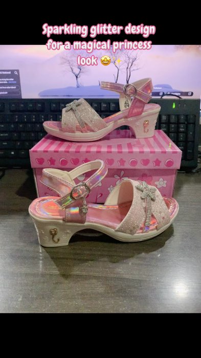 #newarrival #princess #style #sandals #forgirl #trending  #MasMuraSaShopee #FreeCoinsInShopeeVideo #foryou #glitter #shopee #durable #flexible #heels