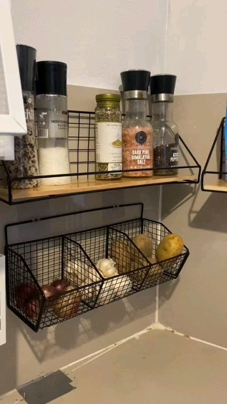 Kitchen Organizer Rack Spice Storage🤩#Kitchen #organizer #rack #MasMuraSaShopee #FreeCoinsInShopeeVideo