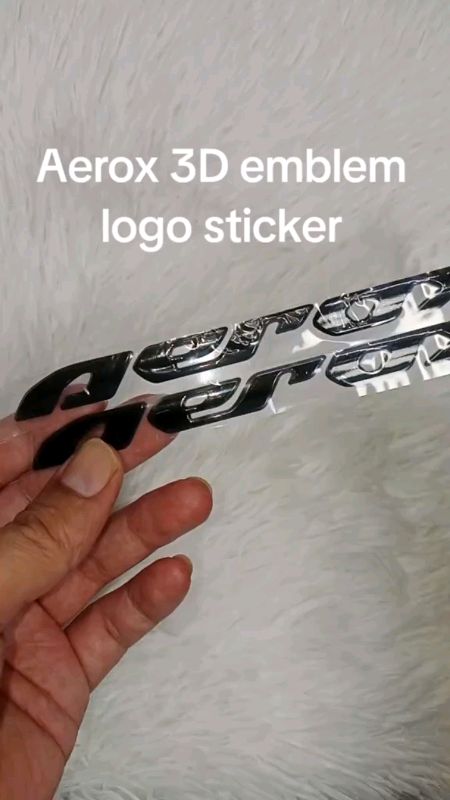 Aerox emblem logo sticker#FreeCoininShoppeeVideo #masmurasashoppee
