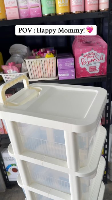 Available in 3-5 layers mga mi!! Ang ganda, affordable lang din!! & #BabyNeeds #Nesting #nestingmommas #BabyEssentials #BabyDrawer #Drawer #organizer