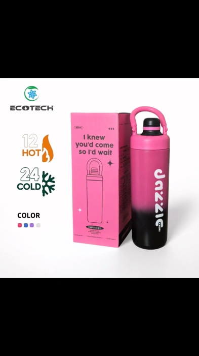 ECOTECH Thermos 32oz Pot Large Capacity Water Bottle Stainless Steel Portable Thermal Carafe