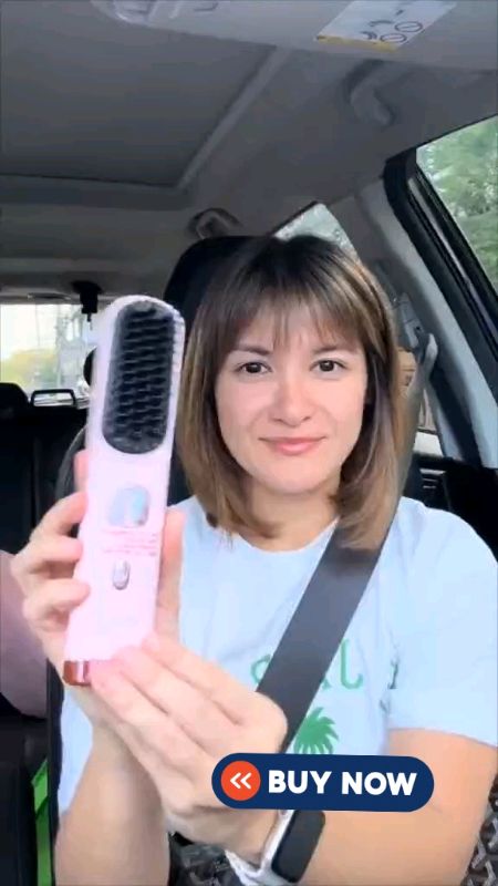 Cordless Portable Hair Straigthener #FreeCoinsInShopeeVideo #Wirelesshairstraigthener #portablestraigthener#ctto