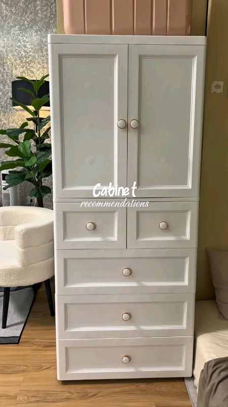 Wardrobe Cabinet, Clean look at Lakas maka Aesthetic! #WardrobeCabinet #Cabinet #DrawerCabinet #WhiteCabinet #Trending #FreeCoinsInShopeeVideo