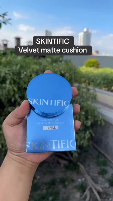 #skintific  #official  #cover  All Perfect #matte  #cushion  High #coverage  #poreless  #powder  #foundation  #skincare #freeshopeecoin #fyp #viral