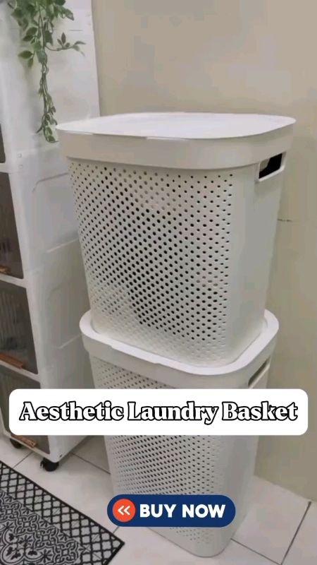 trending Aesthetic Laundry basket #laundry #basket #laundrybasket #FreeCoinsSaShopeeVideo