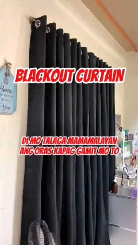 100% Blackout Curtain 🛍️🛒 #blackoutcurtain #blackout #curtains #curtain #kurtina #sunshade #thick