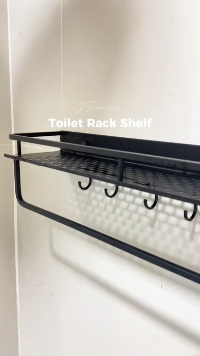Toilet/Bathroom Rack Shelf #toiletrack #toiletrackshelf #bathroomrack #bathroomrackshelf