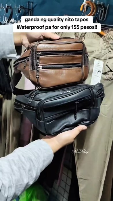 ✨Wait Bag Na Mura De-Kalidad Pa. Check Out Mo Na Yan. #waistbag #leatherwaistbag #FreeCoinsInShopeeVideo #MasMuraSaShopee #ShopeePHCommsXTRA #