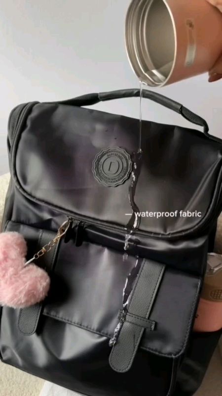 Ganda nito🎒 Pang highschool or College pwde din sa Hiking at travel #bagpack #waterproof #unisex #largecapacity