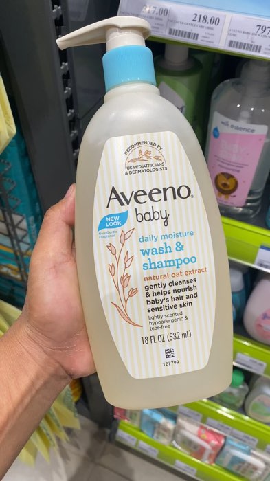 Sensitive skin? Say less. As a first time momma, Aveeno Baby is the only wash I trust. Switch to Aveeno Wash & Shampoo NOW‼️ #FreeCoinsInShopeeVideo