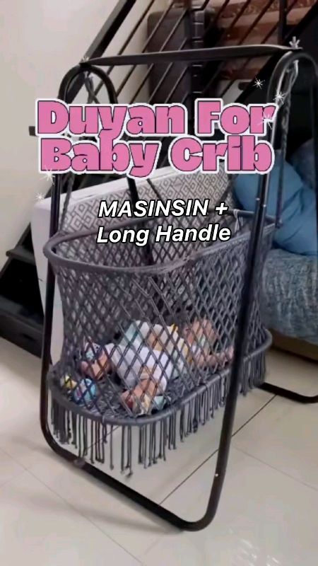 Duyan for baby with or without Metal Stand. MASINSIN 🥰
