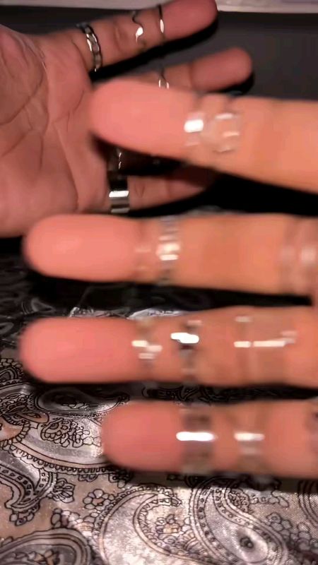 22 pcs ring #accessories #fashionrings #rings #ctto #viral #fyp #trending #y2k