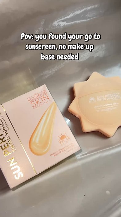 Ang ganda sa balat! Natural looking #fyp #skintint #skincare #sunscreen #tintedsunscreen #hikari