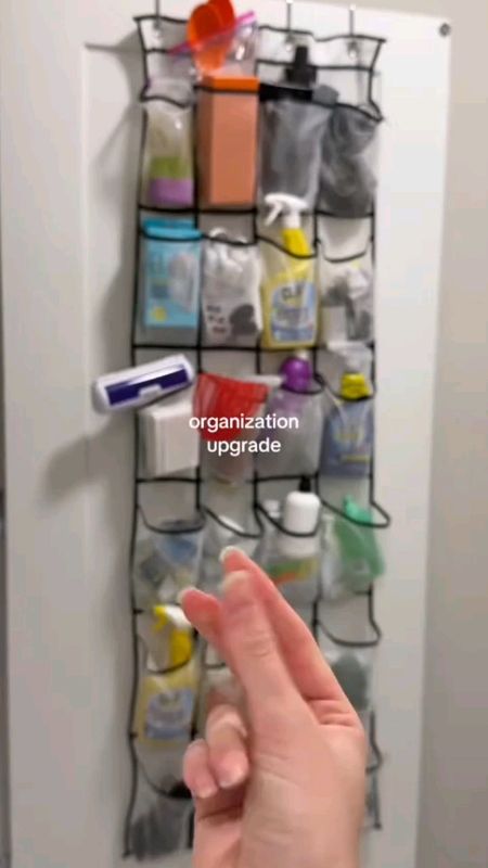 Behind Door hanging rack 🤗🥰 #MasMuraSaShopee #shopee #hanging #rack #organizer