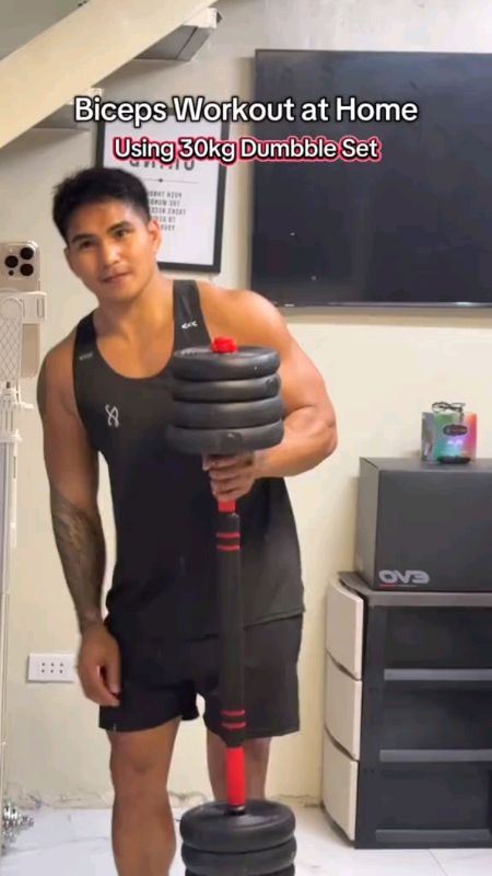 Dumbbell Set Adjustable 10~45Kg Dumbell Set Exercise GymEquipment Workout #FreeCoinsInShopeeVideo #MasMuraSaShopee #shopee #buy #sale #fyi#fyp #viral