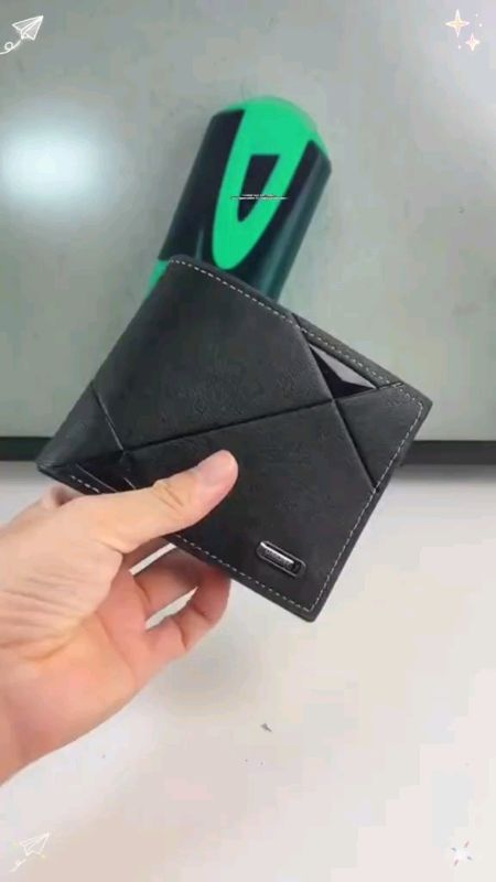🔥STYLISH MENS SHORT WALLET, HORIZONTAL SOFT LEATHER DESIGN, WITH MULTIPLE CARDS SLOTS!🔥#WALLET#CTTO#FOLLOWERS#trending #shoppechoiceaward