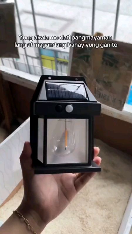 Solar Wall Light #FreeCoinsInShopeeVideo #MasMuraSaShopee #ShopeePHPaydaySale