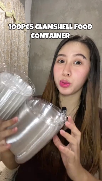 100pcs Clear Cupcake Containers Disposable Muffin Pod with Dome Lids Dessert Cookie Baking Bread Box #masmurasashoppe #affiliate #everyone #fyp