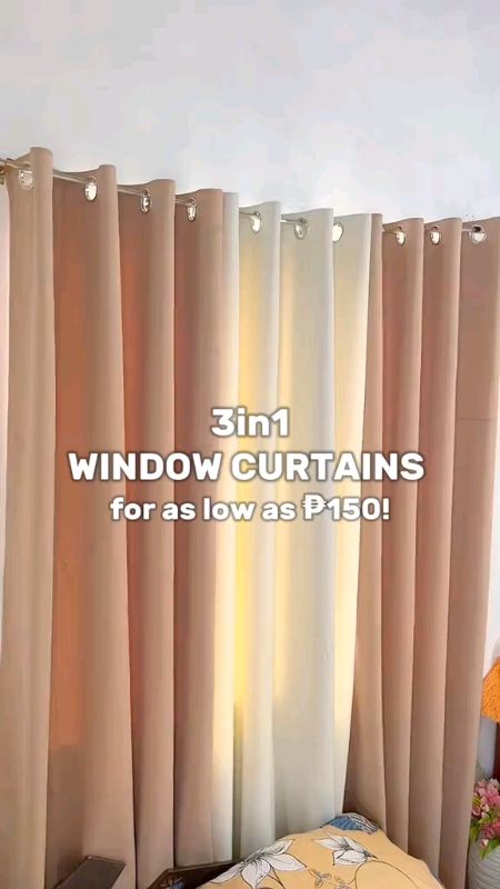 #windowcurtain #3in1curtain #FreeCoinsInShopeeVideo