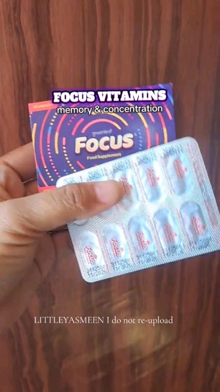Focumax Vision Formula Premium Food Supplement by 30 capsules/Box #fyp