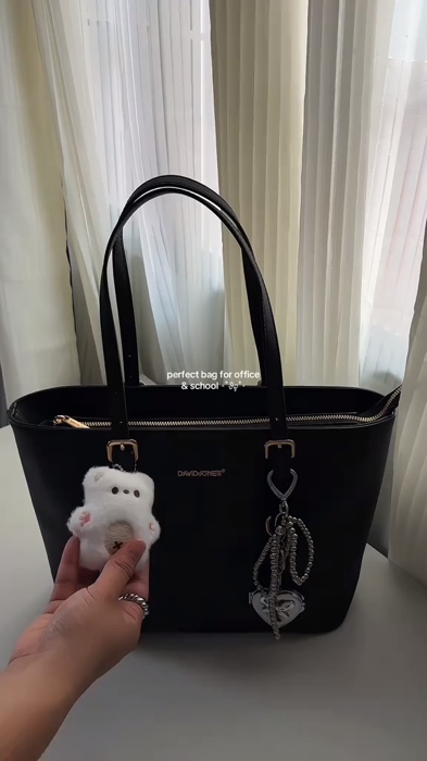 School bag | Offi bag reco ⋆˚𝜗𝜚˚⋆ #davidjones #bag #bagforwomen #shoulderbag #MasMuraSaShopee #FreeCoinsInShopeeVideo