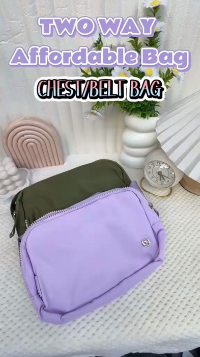 #fy #foryourpage #fyp #fyp #affordablebag #twowaybag #cutebag #slingbag #bodybag #beltbag