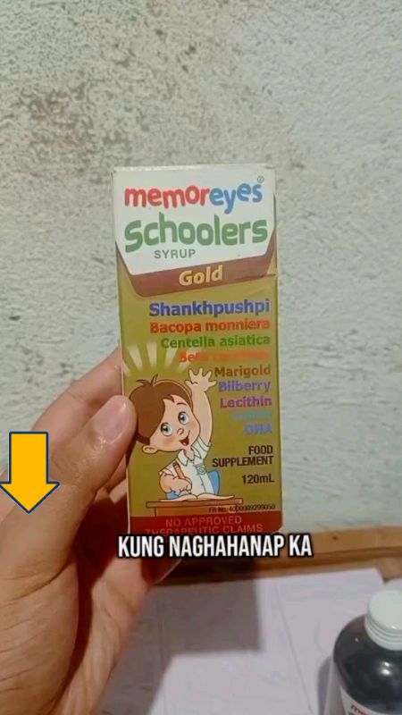 MemorEyes Schoolers Gold Syrup 120ml Brain Memory & Eye Supplement for Kids Plus DHA Lutein Vitamins #FreeCoinsInShoppeVideo #maspinamurasashoppe #fy