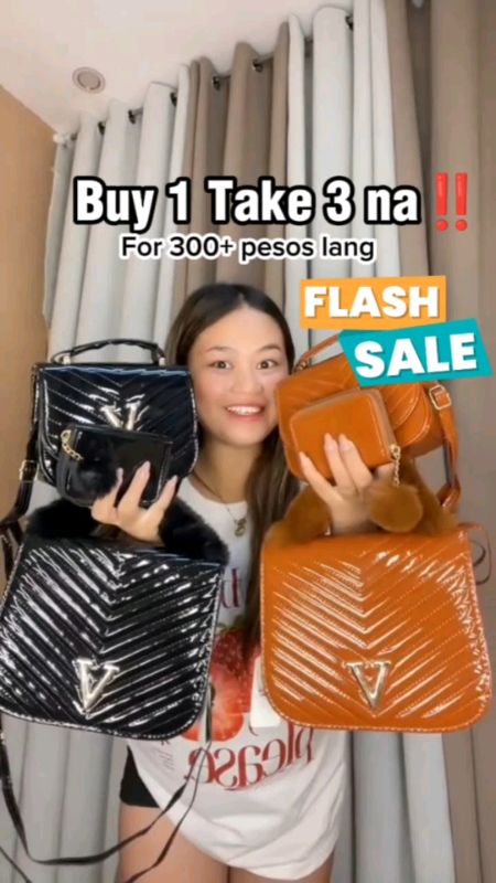 BUY 1 TAKE 3 BELINDA BAG. Perfect pang regalo ✨🎁 #4in1bag #slingbag #fashionslingbag #giftideas