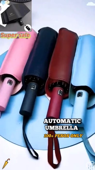 #umbrella #24ribs #folding #automatic