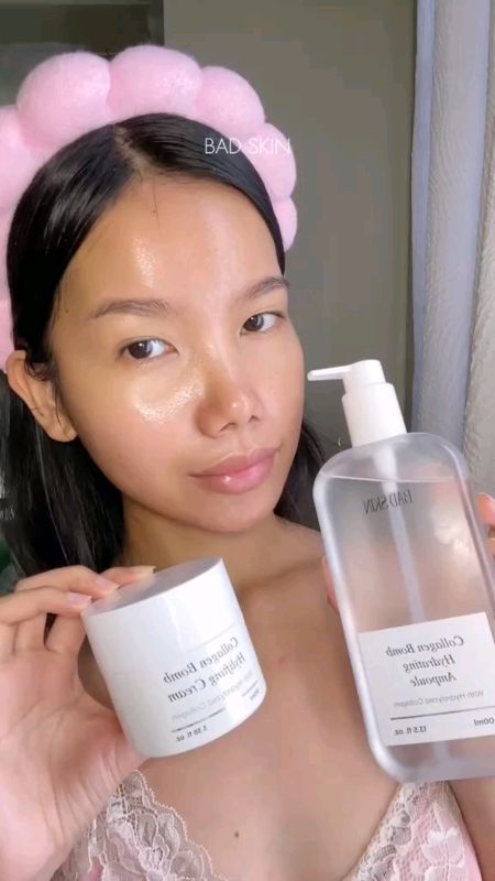 #badskinkorea#collagen#bomb#hydrating#ampoule#400ml#fyp#trending#reels