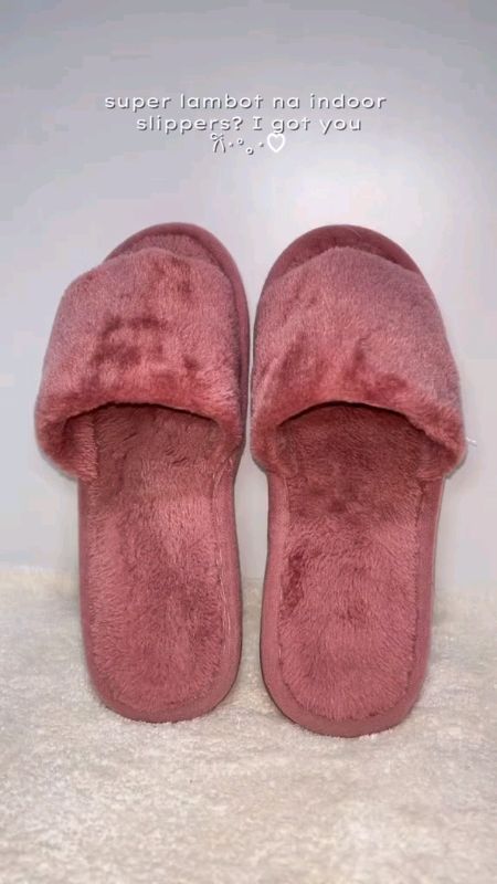 【FLEXIA】Women Shoes Brand Winter Warm Slippers Fur Slides Solid Slip On Female Indoor Shoes Casual#goodquality #masmurasashopee #freeCoinsInShoppe