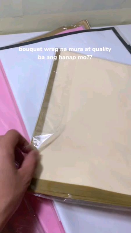 Wrapper for flower bouquet