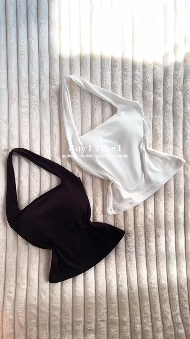 #top #haltertop #doubleliningtop #tops #topforwomen #halter #basictop #FreeCoinsInShopeeVideo #shopeefinds #MasMuraSaShopee #bestseller #fyp