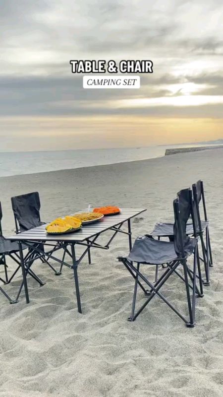 #TableAndChair #CampingChairSet #Portable #Trending #Viral #MasMuraSaShopee #Fyp