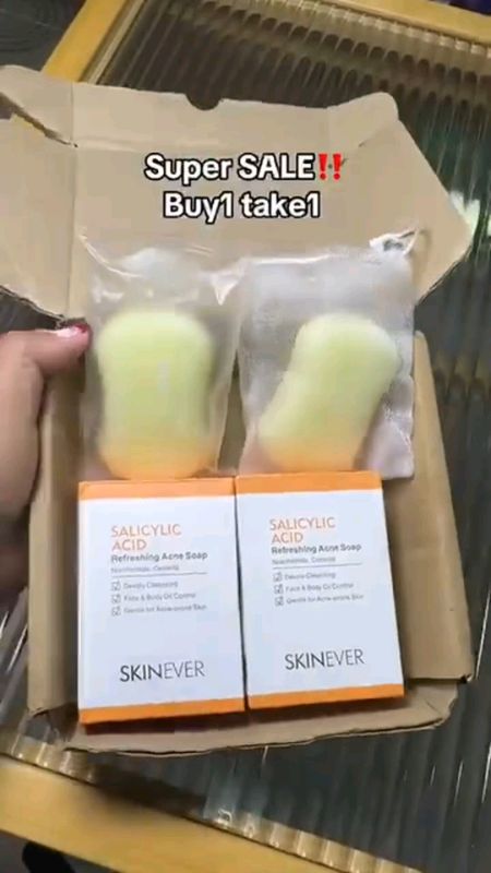 #skinnever #salicylic #salicylicsoap #soap #sabon #beautysoap #antiacne #n #freecoinsinshopeevideo #masmurasashopee #shopeePhpaydaysale #hugotsashopee