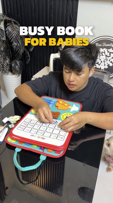 Huwag puro cellphone mas okay kung ganito ang pinapagamit natin sa mga bata.📚🍎#busybook #educationaltoys #educationalbook