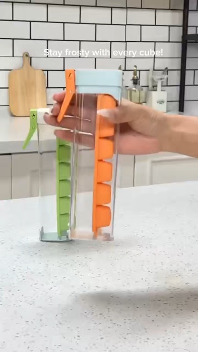 Press Type Ice Cube Tray Quick Freeze 🧊 #presstype #icecube #commsxtra #MasMuraSaShopee #FreeCoinsInShopeeVideo