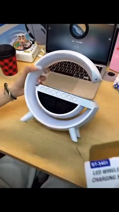 Intelligent Speaker Smart Light Sound Machine Wireless Speaker Charging Phone Alarm Clock RGB#higlights #MasMuraSaShopee #viral #trending #shopee