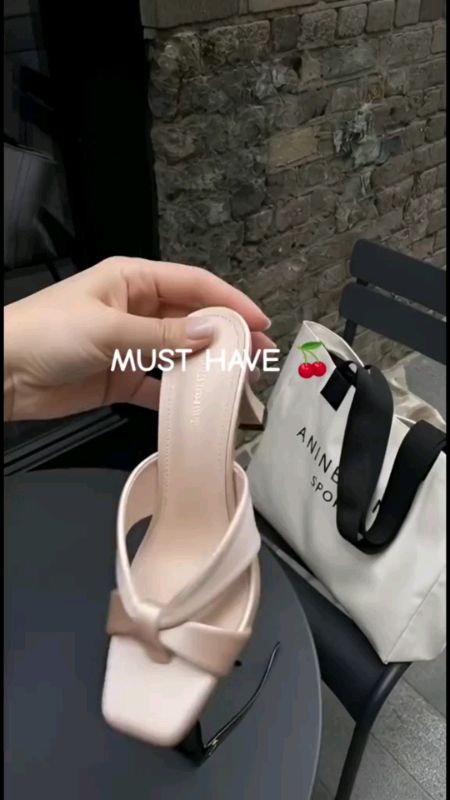 New korean fashion high heels office stiletto sandals for women 2inch #sandalsforwomen #fyp #trending #MasMuraSaShopee