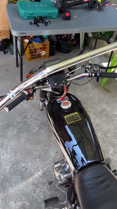 22mm motorcycle handle bar stainless steel universal #fyp #foryou #trending #masmurasashopee #viral #shopeephpaydaysale #freecoinsinshopeevideo