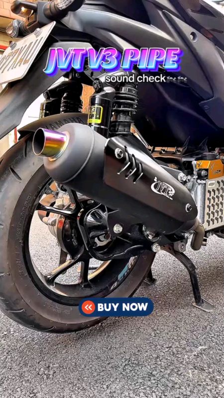 JVT PIPE V3 Adjustable For Nmax,Aerox,Click Ect... Original #FreeCoinsInShopeeVideo #powerpipe #jvtpipe #jvt #MasMuraSaShopee