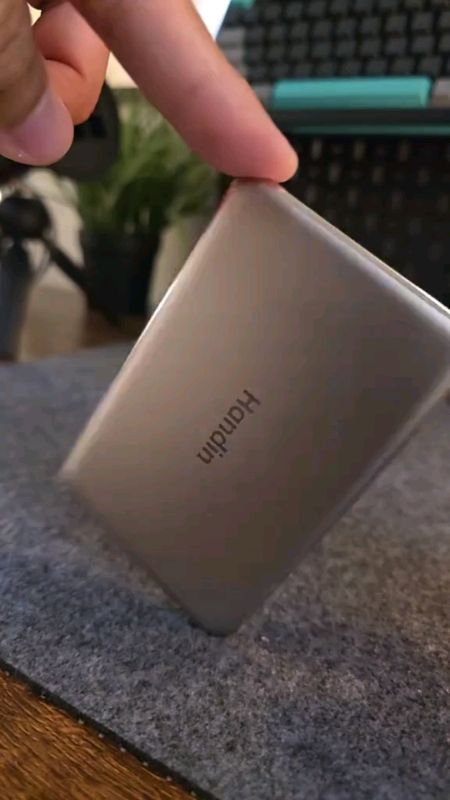 Handin Ultra Thin Powerbank 12000mAh Magnetic Wireless Mini 20W Fast Charging For Phone 16 Pro Max #FreeCoinsInShopeeVideo
