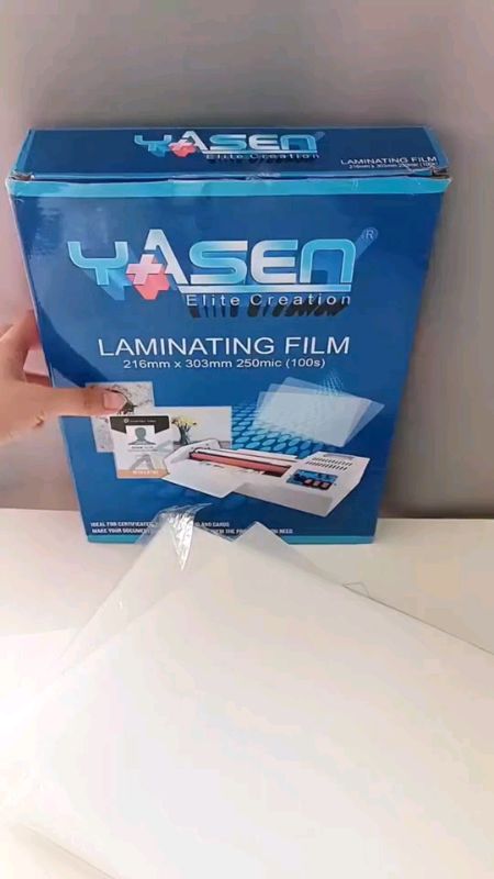 Yasen #Laminating Film A4 | Short | Long | A3 125/250 Microns Hot Lamination (100 Sheets)#MasMuraSaShopee #PinamurasaShopee #FreeCoinsInShopeeVideos