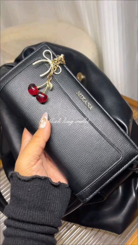 black long wallet from @Mikana #mikanalongwallet #blacklongwallet #longwallet #fyp
